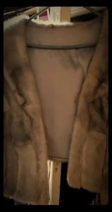 Luxury Vintage Mink Fur Stole Bridal Fur Wrap